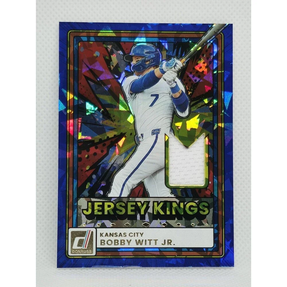 2026 Panini Donruss - Jersey Kings Bobby Witt Jr. #JK-BWJ Blue Ice (MEM)